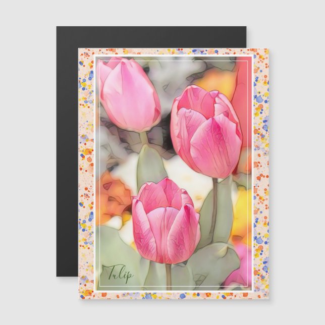 Tulip [Magnet Card] (Front/Back)