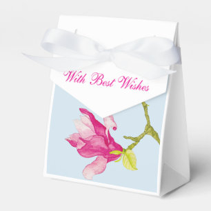 Tulip Magnolias on a Favour Box