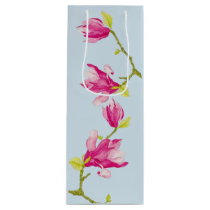 Tulip Magnolias on a Gift Bag 