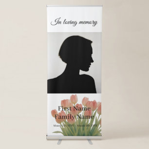 Tulip memorial  retractable banner