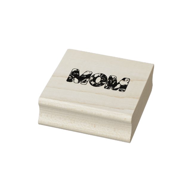 Tulip MOM Rubber Stamp (Stamp)