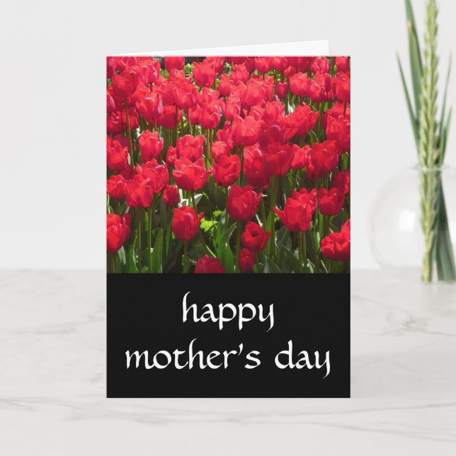 tulip mothers day card (Front)