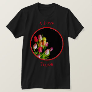Tulip Painting - Original Flower Art T-Shirt