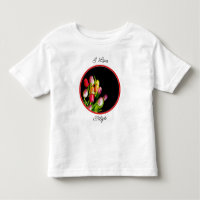 Tulip Painting - Original Flower Art Toddler T-shi