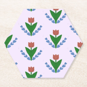 Tulip Paper Coaster
