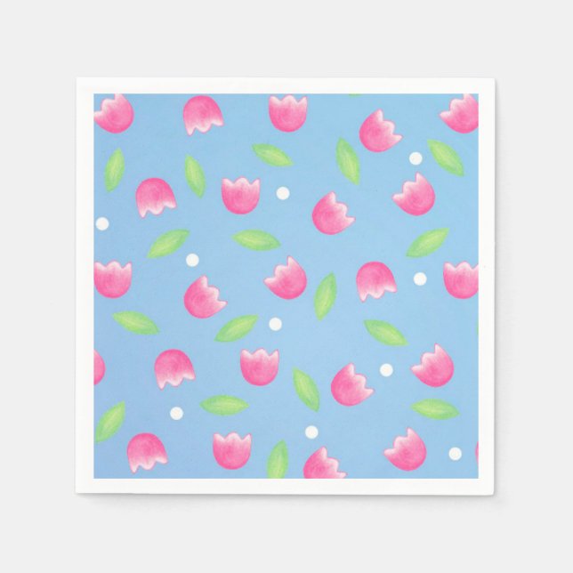 Tulip - Paper Napkins (Front)