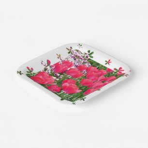 Tulip Paper Plate