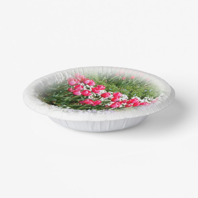 Tulip Paper Plate (Angled)