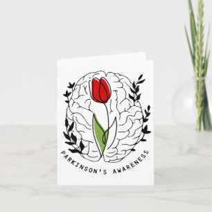 Tulip Parkinsons Awareness  Card