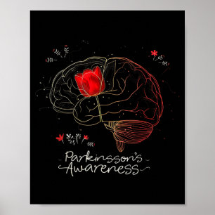 Tulip Parkinsons Awareness Parkinson April Month Poster
