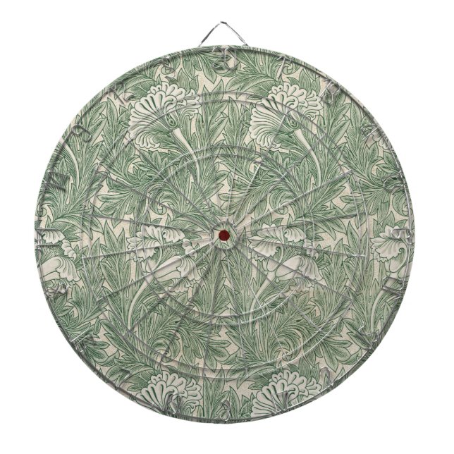Tulip Pattern (by William Morris) Dartboard (Front)