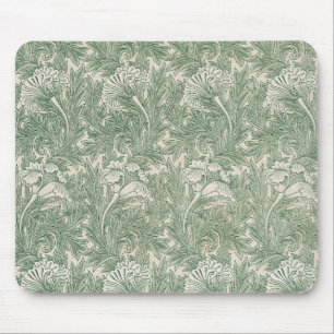 Tulip Pattern (by William Morris) Mouse Mat
