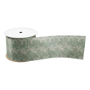 Tulip Pattern (by William Morris) Satin Ribbon