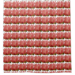 Tulip Pattern Shower Curtain