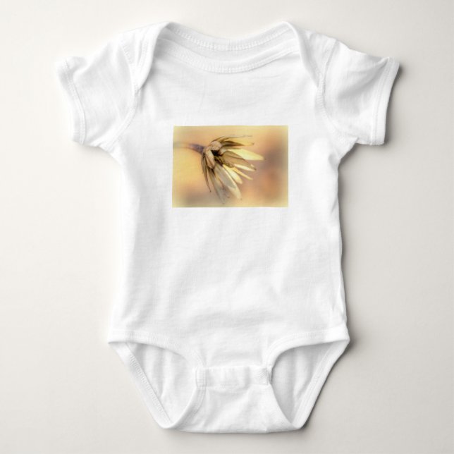 Tulip Poplar Empty Seed Pod Baby Bodysuit (Front)