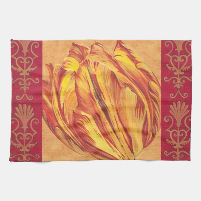 Tulip Power I Tea Towel (Horizontal)