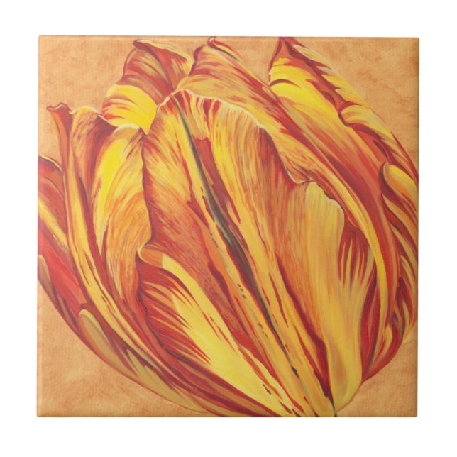Tulip Power I Tile (Front)