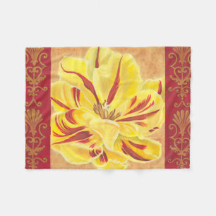 Tulip Power II Fleece Blanket
