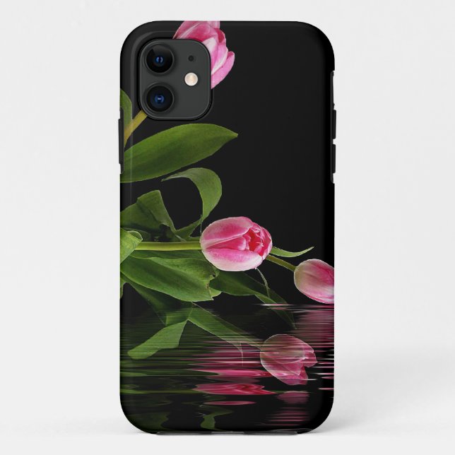 Tulip Reflection Case-Mate iPhone Case (Back)