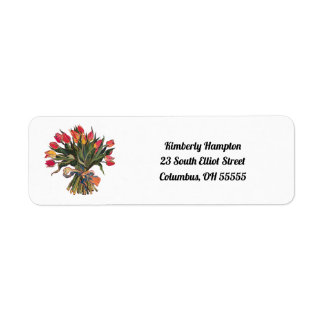 Tulip return address label