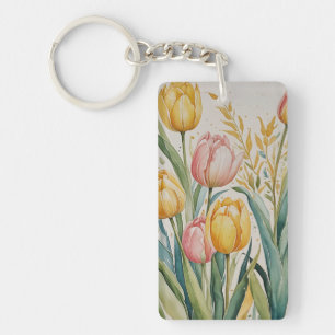 Tulip Reverie Key Ring