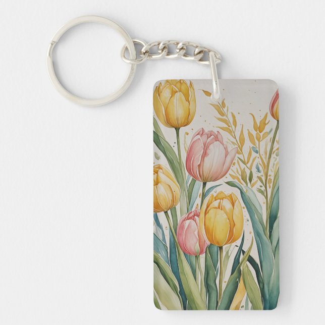 Tulip Reverie Key Ring (Front)