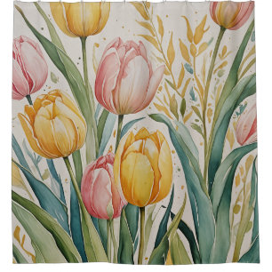 Tulip Reverie Shower Curtain