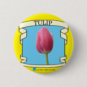 Tulip Seed Packet Button