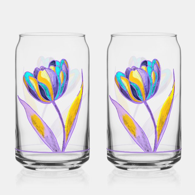 Tulip Soda Glass (Front)