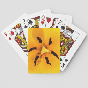 Tulip stamen and pollen playing cards