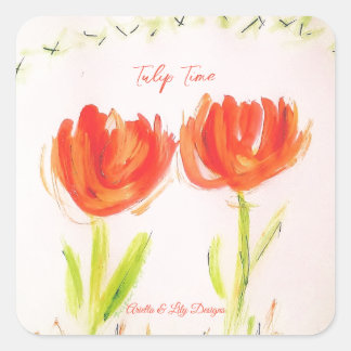Tulip Sticker by Ariella & Lily Designs