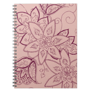 Tulip Tattoo Notebook (Rose)