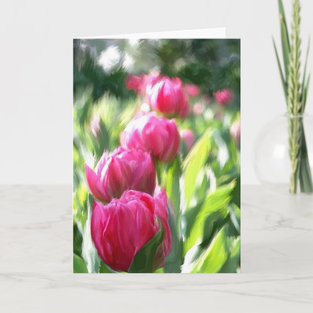 Tulip Thank You Card (Front)