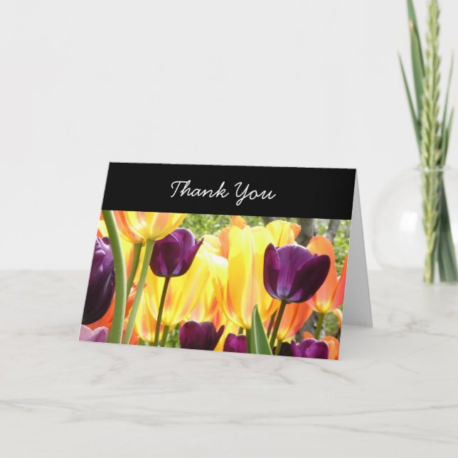 Tulip, Thank You Card (Front)