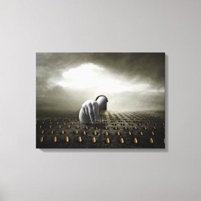 Tulip thief 2013 canvas print (Front)