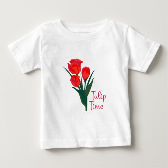 Tulip Time Baby T-Shirt