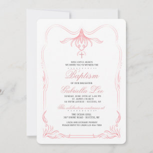 Tulip Top Floral Invitation