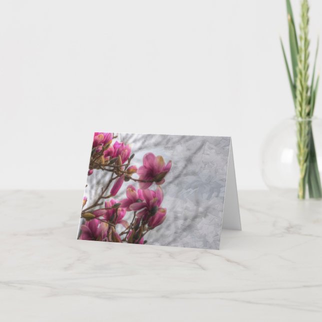 Tulip Tree Blossoms Card (Front)