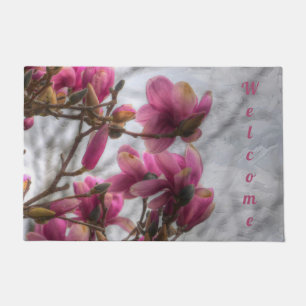 Tulip Tree Blossoms Doormat