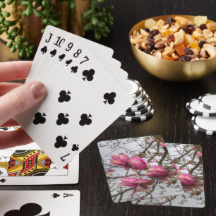 Tulip Tree Blossoms Playing Cards