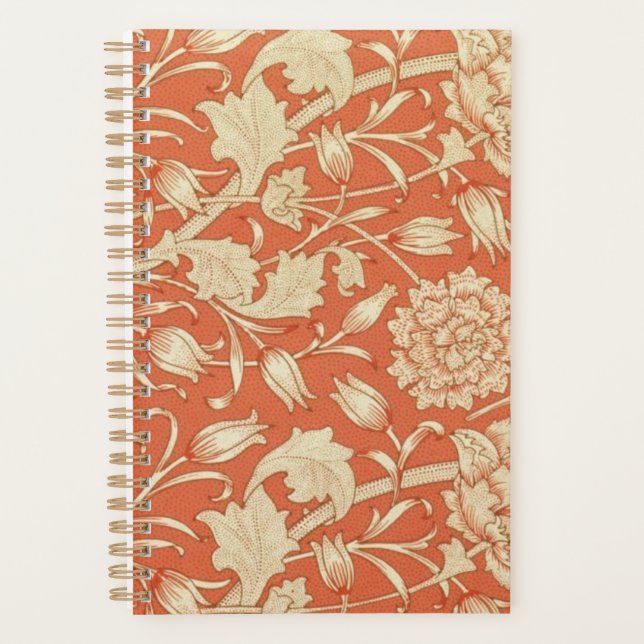 Tulip Wallpaper 1875 William Morris Planner (Front)