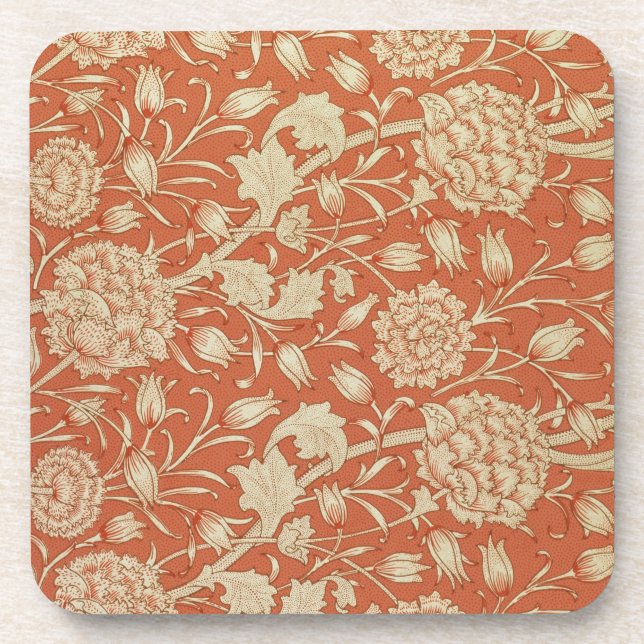 Tulip wallpaper design, 1875 coaster (Front)