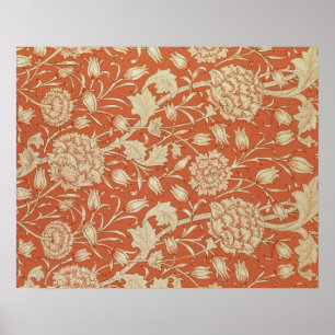 Tulip wallpaper design, 1875 poster