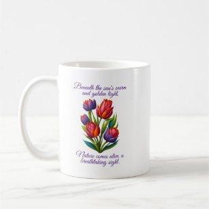 Tulip with Poem - Mug