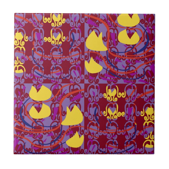Tulipbulbs Cupflowers Tile (Front)