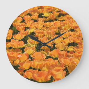 Tulips 1 Wall Clocks & Numeral Options