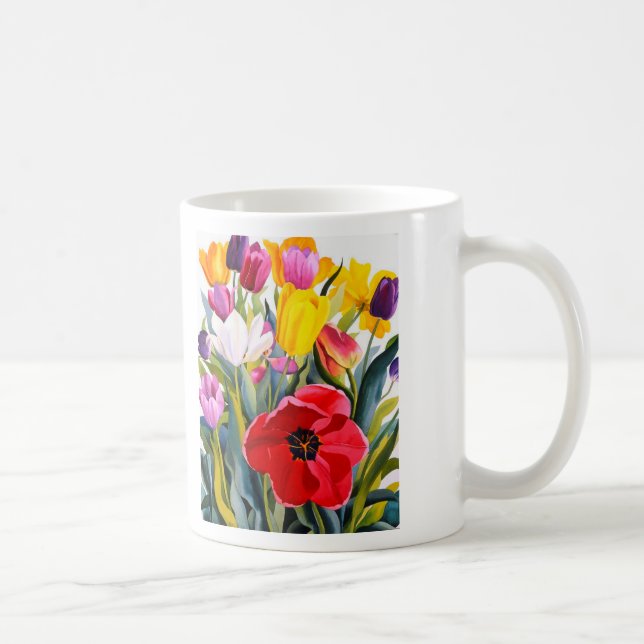 Tulips 2007 coffee mug (Right)