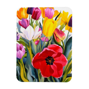 Tulips 2007 magnet