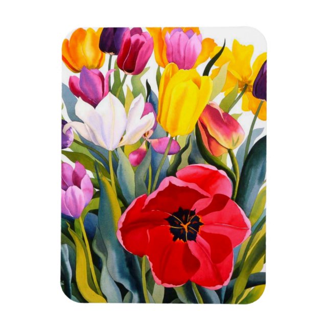 Tulips 2007 magnet (Vertical)