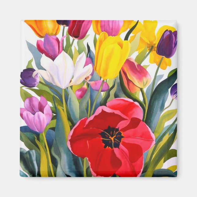 Tulips 2007 magnet (Front)